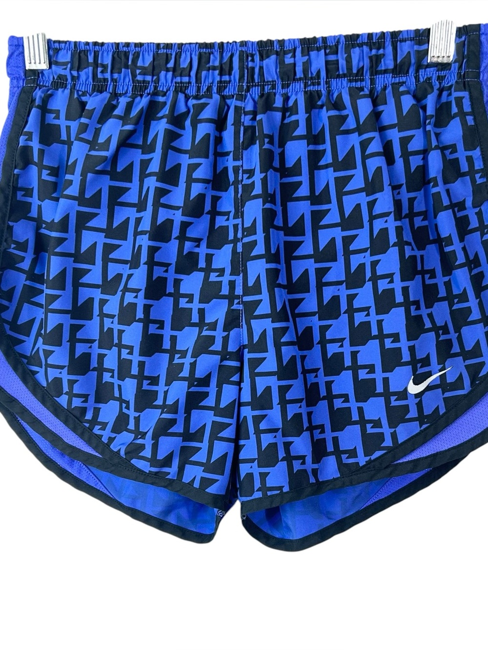 NIKE Women's Dri Tempo Cadence Printed Running Shorts Built in Liner size